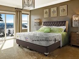 Alga set spring bed pillowtop deluxe 100 x 200. Alga Spring Bed