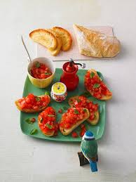 Bruschetta Mit Tomaten Und Knoblauch Rezept Bruschetta Mit Tomaten Rezepte Bruschetta