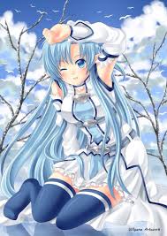 Green seems to be the designated color to signify air or wind, so sylph. 11 Asuna Blue Hair Ideas Asuna Sword Art Sword Art Online