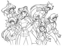 Make this sailor moon coloring page the best! Sailor Moon Coloring Pages 100 Free Coloring Pages