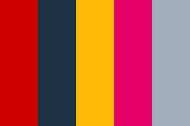 Trying to match that perfect hue or shade of blue? Plain Jane Red And Blue Color Palette