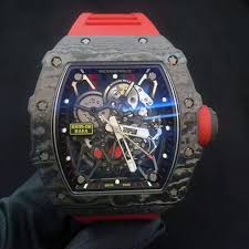 In 2010, richard mille announced its partnership with tennis phenom rafael rafa nadal, along with a groundbreaking new watch, the rm 027. ç†æŸ¥å¾· ç±³å‹' Richard Mille New Rare Rm 35 02 Rafael Nadal Quartz Tpt Black Version è©¢å•åƒ¹æ ¼ Premium Watches Richard Mille Fine Watches