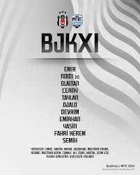 Beşiktaş'ın MTE 1904 Hazırlık Maçı İlk 11'i Belli Oldu