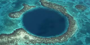 green banana sink hole what are blue