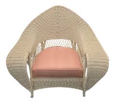 The angular shape of lane venture pieces are especially perfect for the modern look. Lane Venture Wicker Rattan Lounge Chair Chairish