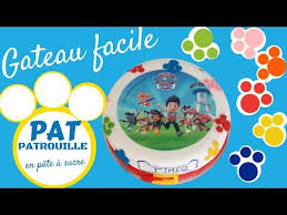 Faire Un Gateau Pat Patrouille En Pate A Sucre Paw Patrol Cake Gateau Facile Gateau Patrol Patrouille Gateau Pat Patrouille Pat Patrouille Gateau