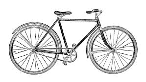 Free old bicycle clipart for personal and commercial use. Digital Stamp Design Vintage Bicycle Artwork Illustrations Drawing Digital Clip Art Downloads