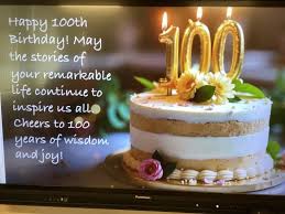 Happy 100th Birthday Mr Carson