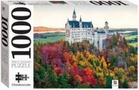We hope you will enjoy constructing this beautiful puzzle faster than it took to build the castle (18 Mindbogglers 1000 Piece Jigsaw Neuschwanstein Castle Germany By Various 9781488968426
