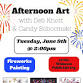 Art Day w/ Deb Knott & Candy Sobocinski