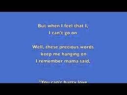 Phil Collins You Can T Hurry Love Phil Collins Lyrics Love Songs