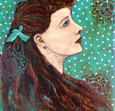 Will the girl in the photo want to keep the finished collage?