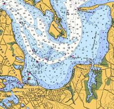 Chart Of Sag Harbor Ny A Frequent Port Destination Sag
