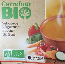 Veloute De Legumes Saveur Du Sud Carrefour Bio Points Ww