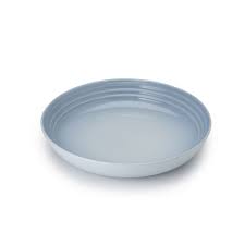 Made from specialist clays, our stoneware maintains even temperature and is exceptionally strong and durable.,use hot or cold: Le Creuset Stoneware Pasta Bowl 22cm Coastal Blue Leeke