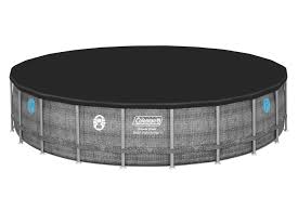 (4.88 m x 3.05 m x 1.22 m) water capacity (90%): Coleman 22 X52 Power Steel Frame Swim Vista Ii Round Swimming Pool Set Walmart Com Walmart Com