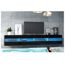 Tavr universal floor tv stand base with swivel height adjustable mount for 32 37 42 47 50 55 60 65 inch plasma lcd led flat or curved screen tvs,tempered glass base for media storage. High Gloss Uv Board Door Led Tv Stand Unit Furniture China Tv Stand Led Light Tv Stand Made In China Com