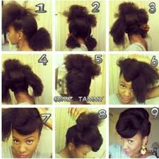 Embrace the princess or queen within you with this gorgeous updo. 29 Awesome New Ways To Style Your Natural Hair