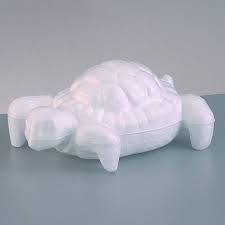 Maison bois nauc beton deko selber machen do. Styroporform Schildkrote Klein 6 X 13 Cm
