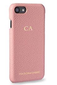 Iphone 7 8 Pink Lily Maison De Sabre Leather Phone Case Iphone Iphone 7