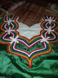 Pin By Saliha Chanane On Robe Kabyle De Maison Ra9bat Abaya Fashion Couture Crochet Blanket