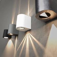 Nordlux Canto Outdoor Led Wall Light White In 2020 Exterior Wall Light Wall Lights Led Wall Lamp