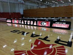 Cayuga Community College S New Scorer S By Allied Scoring Tables Inc The New Score Table Just Arrived And Set Up In Cayuga Community College Athletic Events