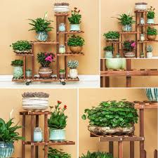 For this, use the wooden coaster and cover it completely with the desired. 2764fir Wood Plant Flower Pot Stand Shelf Rack Display Wheels Shopee Philippines