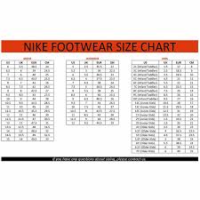 73 proper nike size chart with cm