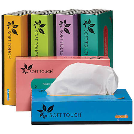 Soft Touch Facial Tissues (6-pack)