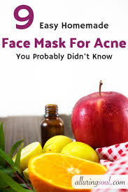 Apply this paste over the face as your face mask. 9 Easy Homemade Face Mask For Acne You Probably Didn T Know
