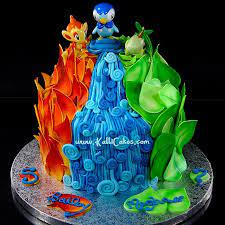 Layers of rich chocolate cake, caramel. Pokemon Go Cakes The 23 Best Pokemon Themed Cakes Cakerschool