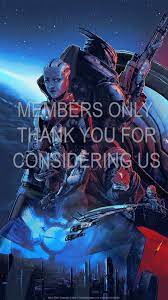 There are places for mobile wallpapers. Mass Effect Legendary Edition Wallpaper 01 1080p Vertical