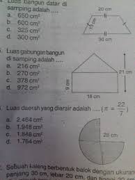 Cara menghitung cepat keliling bangun gabungan youtube. Luas Gabungan Segitiga Dan Persegi Adalah Segera Brainly Co Id