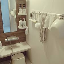 バス トイレ lixilのお風呂 アライズ ウォールナット マグネットフック などのインテリア実例 2017 11 03 19 08 35 roomclip ルームクリップ リクシル お風呂 アライズ お風呂