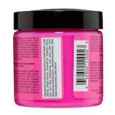 To wear manic panic blue steel, you should bleach your hair to a very light yellow base. Generic Manic Panic Cotton Candy Pink Hair Dye Classic High Voltage Semi Permanent Hair Color Glows In Blacklight Bright Cool