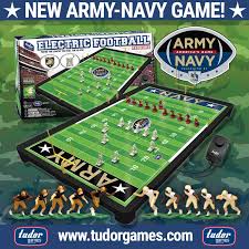 When Army And Navy Meet There Is No Other Game With Deeper Foundations Or Greater Prestige Tudor Games Honors This 1 Electric Football Army Navy Navy Games