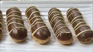 الإكلير الفرنسي بطريقة سهلة وناجحة 100 In 2020 Desserts Food