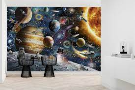 Download 4k wallpapers of space, earth, astronaut, solar system, planets, cosmos, milky way, universe, astronomy, spaceships, nebula, galaxy, deep space in hd, 4k high quality resolutions. Amazing 3d Mural Wallpaper To Instantly Transform Your Space Loveproperty Com