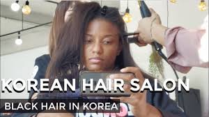 The hair relaxer and perm hairstyles are perfect for any occasion, and any fashion event. Black Girl Gets Hair Done In Korea Amazing Results Youtube