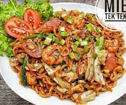 Siram mi basah dengan air panas, tiriskan. 5 Resep Mie Tek Tek Terenak Mudah Dibuat Bisa Dikreasikan Dengan Mozarela