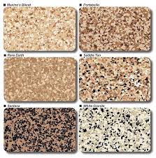 Spectrum Superior Stain Epoxy Flake Floor Color Charts