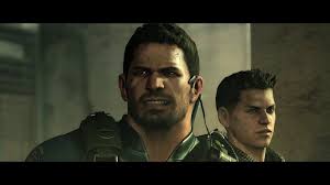 Chris Redfield And Piers Nivans By Plamber Resident Evil Anime Resident Evil Game Resident Evil