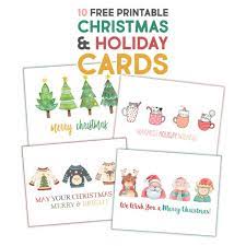 Check out our free xmas card selection for the very best in unique or custom, handmade pieces from our shops. Fabulous Free Printable Christmas Holiday Cards The Cottage Market
