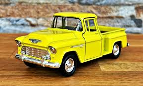 Image result for Chrome Yellow 1955 Truck