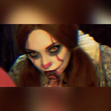 sfxmakeup of #pennywise ☠️🖤