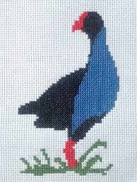 Bird Cross Stitch Patterns Free To Download Native New Zealand Pukeko Cross Stitch Pattern Instant Pdf Etsy In 2020 Cross Stitch Cross Stitch Map Cross Stitch Patterns