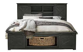 $ 50000 save $ 799. Buy A America Sun Valley King Storage Bedroom Set 6 Pcs In Black Charcoal Wood Online