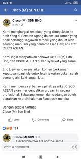We did not find results for: Cisco M Sdn Bhd Official Statement