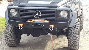 Afn Winch Bumper Mercedes G Class Mercedes G Class Mercedes G G Class